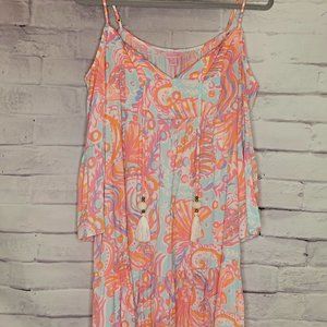 Lily Pulitzer Alanna Dress in Too Much Bubbly Size Medium